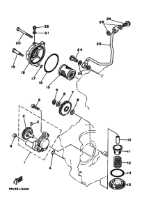 XT350 Маслонасос