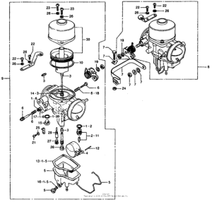 CL450 Карбюратор