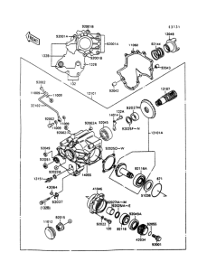VN1500 Front bevel gear(1 / 2)