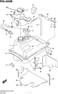 AN400 (ABS) Fuel Tank (An400Zal6 E28)