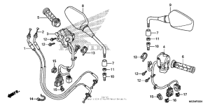 NC700X (DCT) Switch + cable (nc700xd)