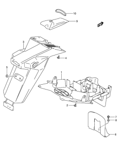 SV1000 Заднее крыло