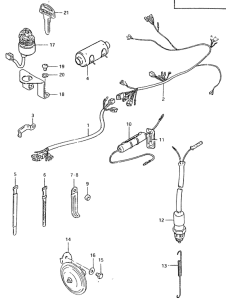 TS125 Жгут проводов