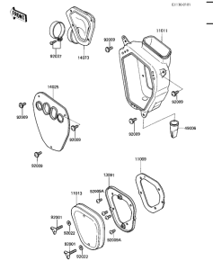 KX500 Воздухоочиститель