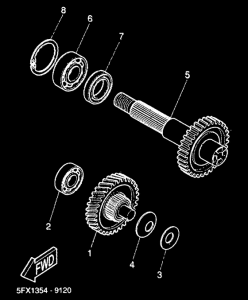 CW50RS Трансмиссия