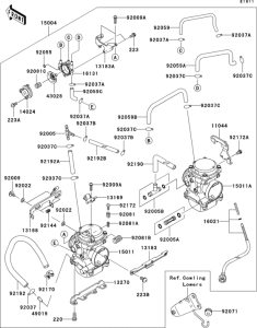 EX250 Carburetor(1 / 2)