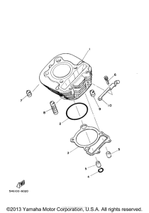 TW200M Цилиндры