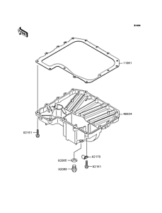 ZR1000 Маслянный поддон