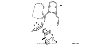 VTX1300T Adjustable backrest