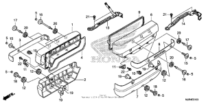GL1800C Крышка головки цилиндров