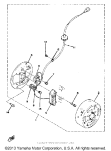 MX80G Flywheel magneto
