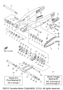 YZ450FAB Бугель