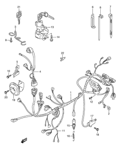 RGV250 Жгут проводов