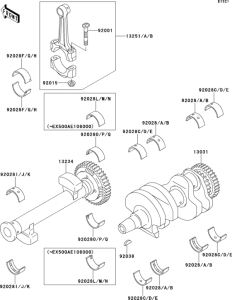 EN500 Коленвал