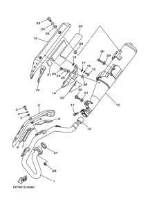 XT250 ｴｷｿﾞｰｽﾄ
