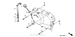 VT600CD2 Крышка картера правая