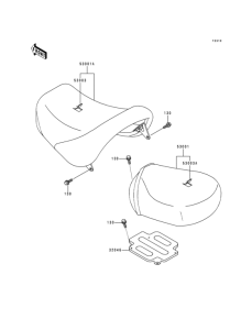 VN1500 Сиденье