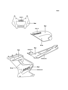 EX250 Наклейки