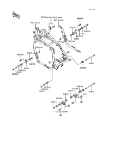ZG1200 Рама ,крепежные детали