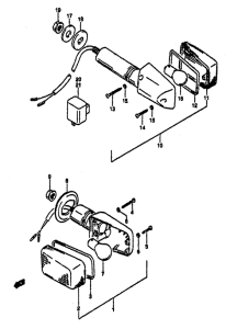 GSX-R1100 Поворотники