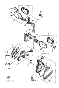 FJ1200 Поворотники