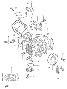 FB80 Головка цилиндров