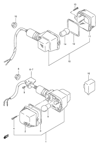TS125 Поворотники