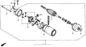 CBR900RR Стартер