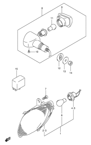 GSX1300R Поворотники