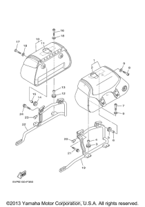 XV17ATYCR Боковые кофры