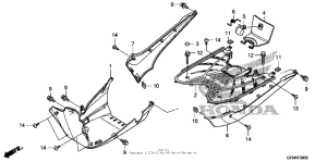 NHX110 Floor step + under cover