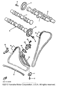 XVZ12DKC2 Цепь механизма газораспределения