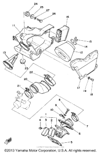 DT175G Воздушный фильтр