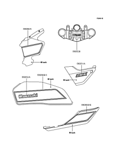 ZR400 Наклейки