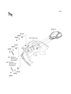 EX250 (ABS) Спидометр