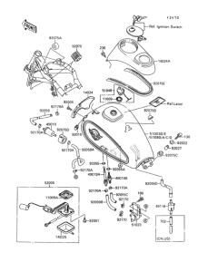 VN1500 Fuel tank(1 / 2)