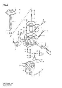 GN125 Carburetor assy