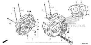  Картер двигателя