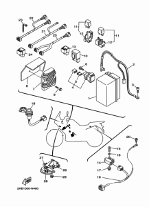 XT1200ZE Электрика 2
