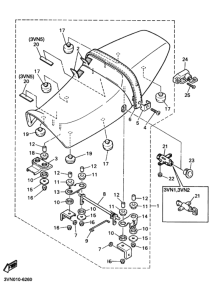SRX400 Пружина