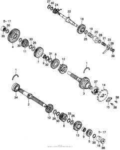 CB360 Трансмиссия