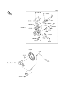  Главный тормозной цилиндр