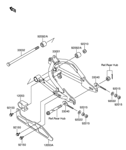 DR-Z110 Маятник