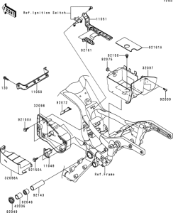  Короб для АКБ