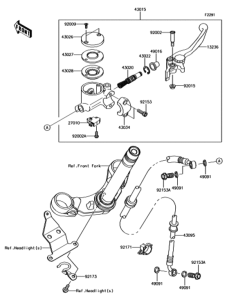 BJ250LGFA フロントマスタシリンダ