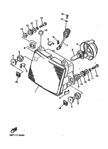 FJ1200 FJ1200A Phare