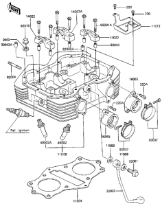 KZ440 Головка цилиндров