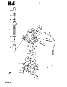 ZR50 Carburetor assy