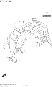  Задний бампер