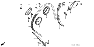 CBR900RR Цепь грм / натяжное устройство